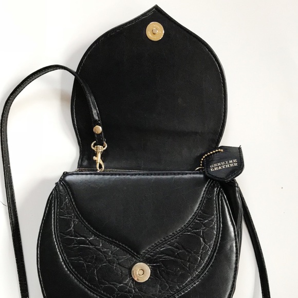 Vintage Belle Rose Leather Purse - Picture 3 of 5